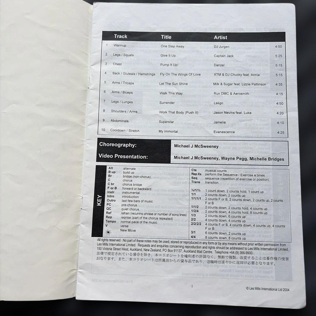 レズミルズ　ボディパンプ　51