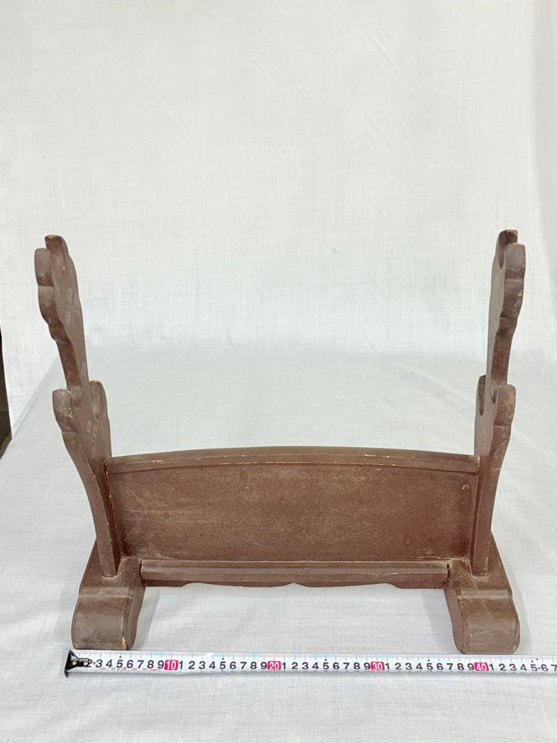 刀掛け 3本掛け 刀置き 武具 三本掛け 螺鈿