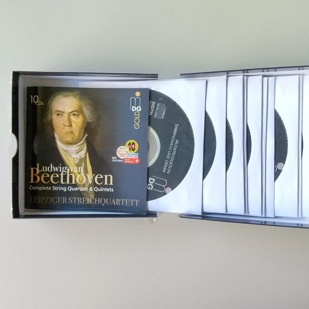 【新品同様】 ベートーヴェン ＆ シューベルト 弦楽四重奏曲全集 計１９CD