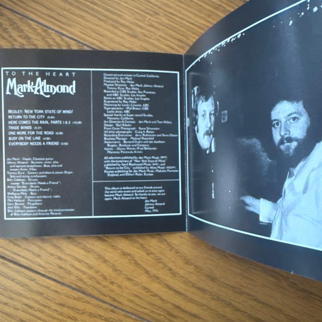 マーク＝アーモンド「TO THE HEART ~心に」のCD