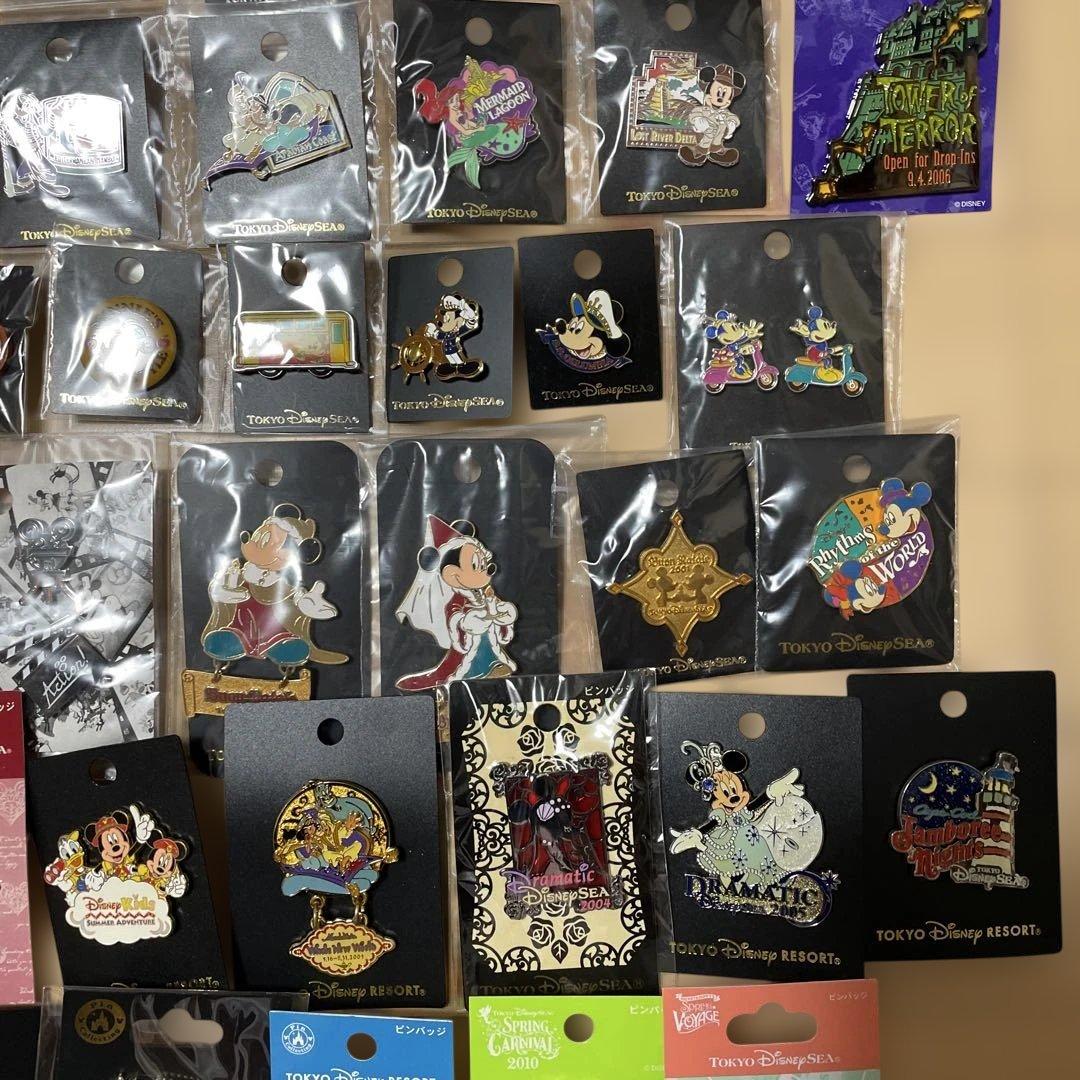東京ディズニーシー　ピンバッジ　セット