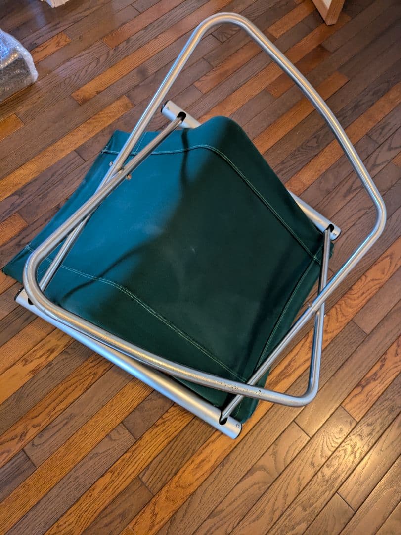 アウトドアチェア　緑