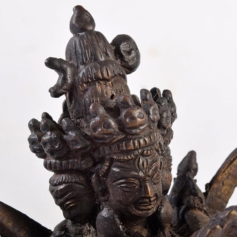中国　古銅　チベット仏　歓喜仏　仏像　V　R8919