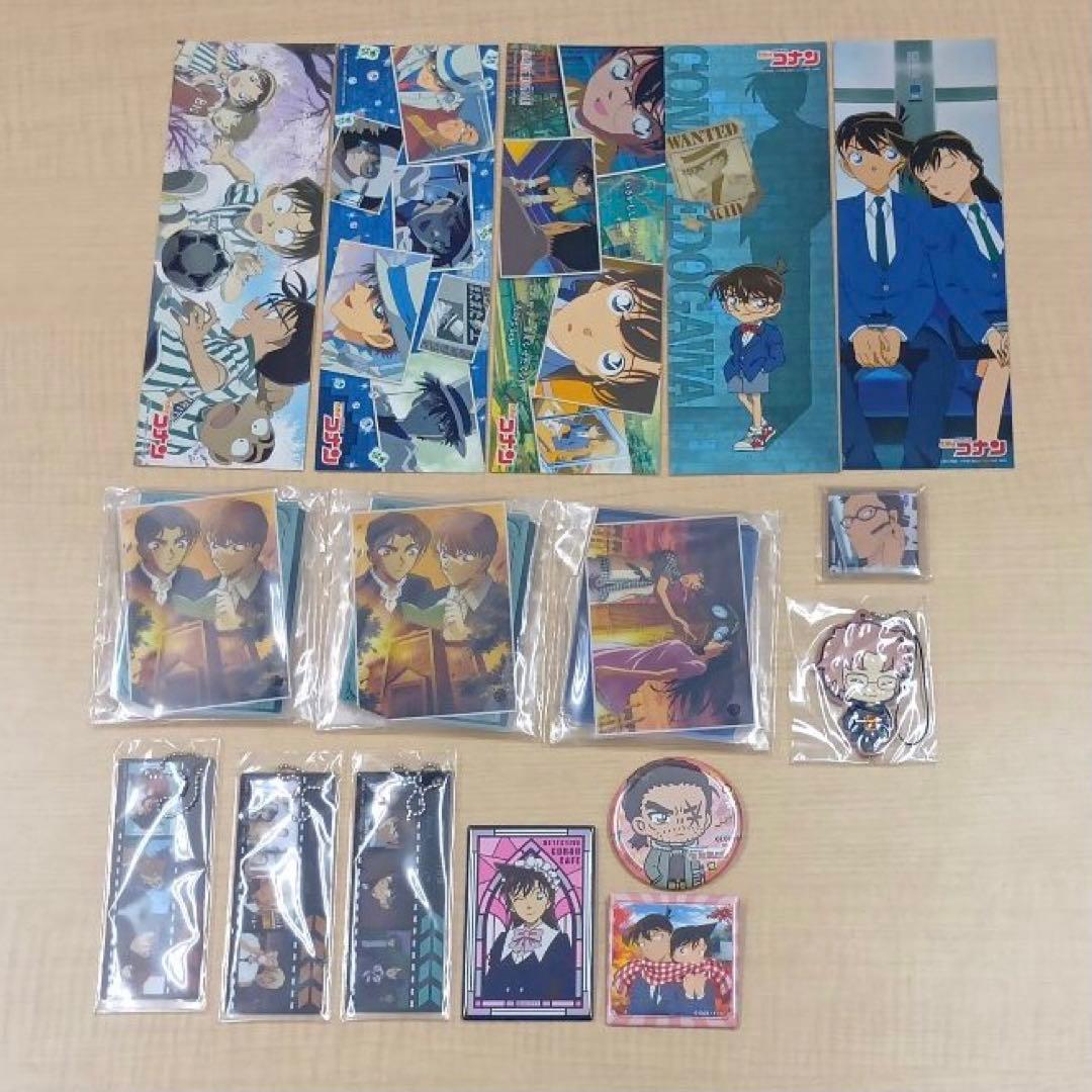 ❶名探偵コナン 色紙 特典 紙類 ステッカー アクスタ 缶バッジなど まとめ売り