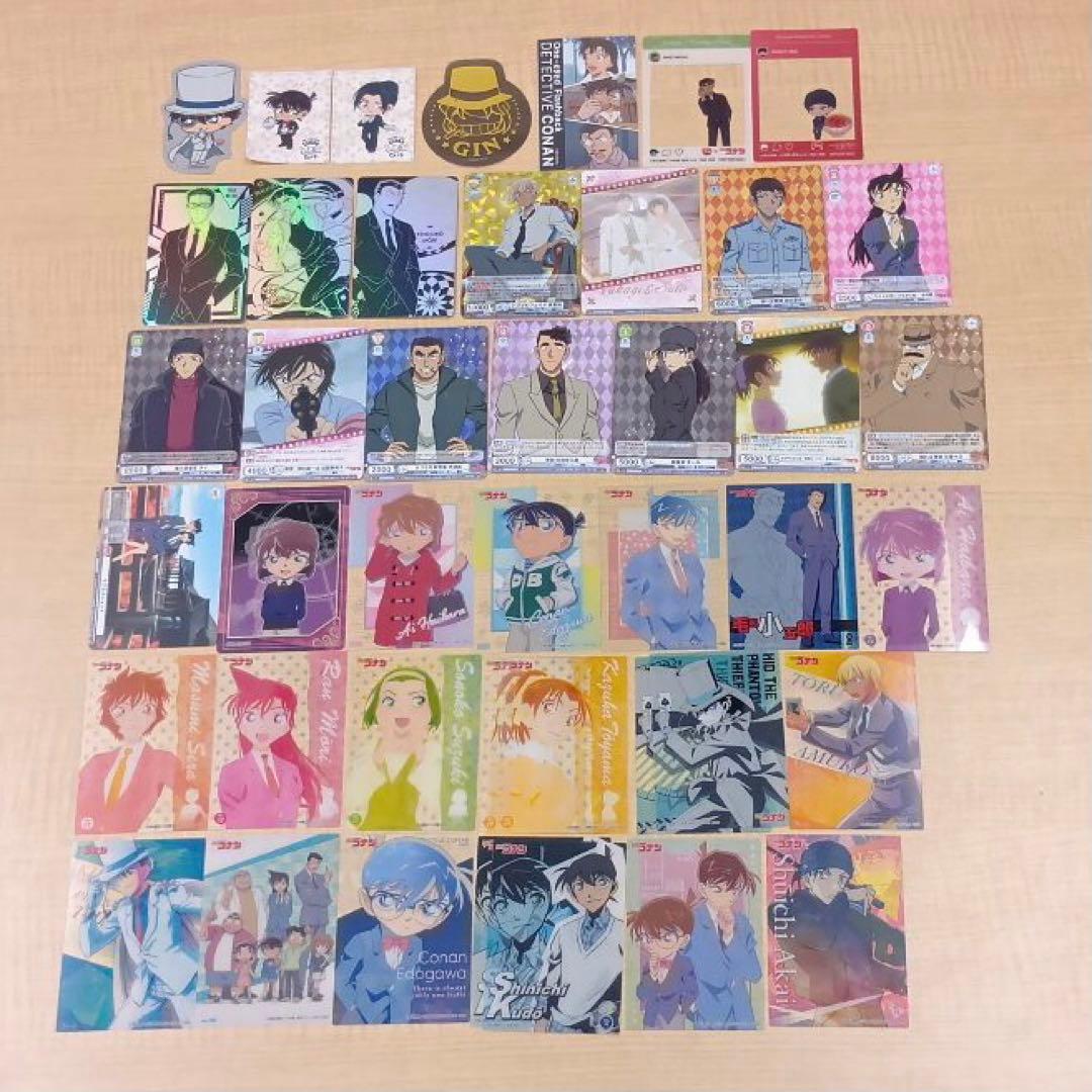 ❶名探偵コナン 色紙 特典 紙類 ステッカー アクスタ 缶バッジなど まとめ売り