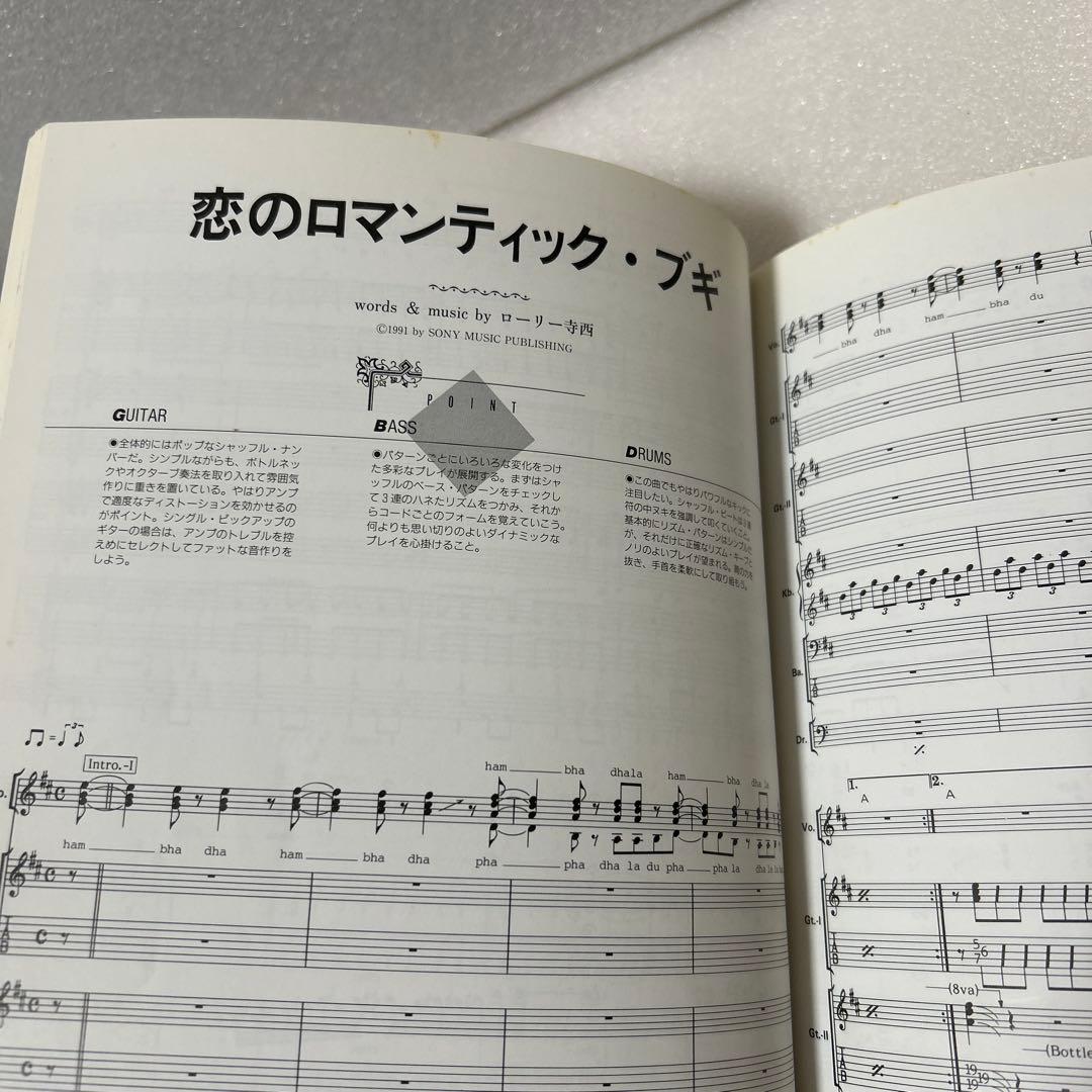 すかんち BEST バンドスコア　ややダメージ有りです