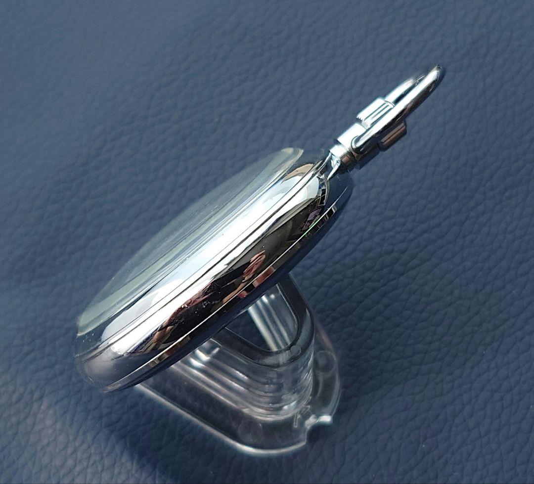 【チャレンジ20000キロ刻印/稼働】SEIKOセイコー鉄道懐中時計 専用箱あり