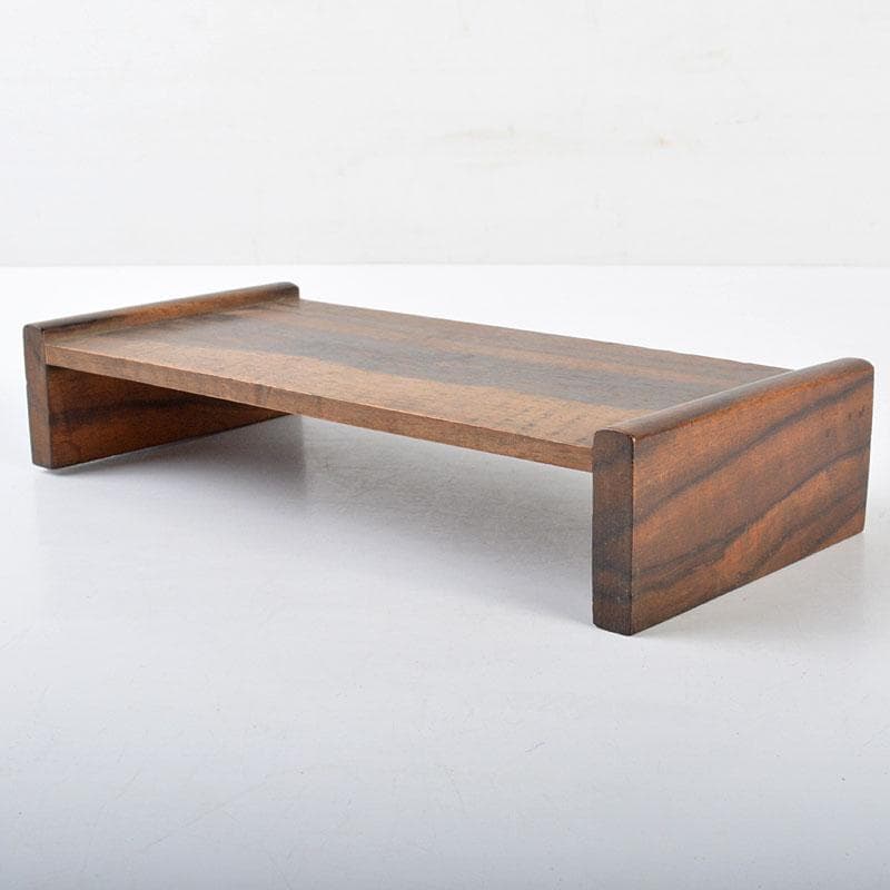 天然黒柿製　飾台　香炉台　V　R4469