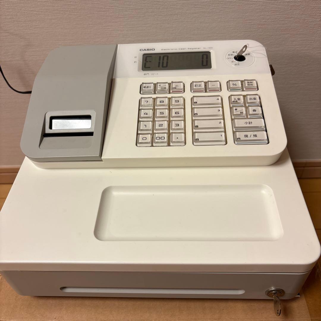 CASIO NL-100-WE 電子レジスター