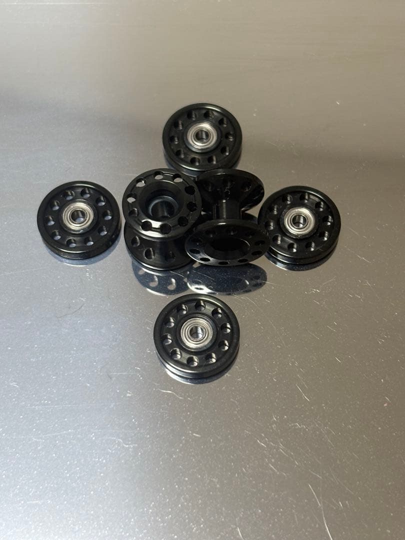 『ちかちゃん』 ミニ四駆 アルマイトローラー