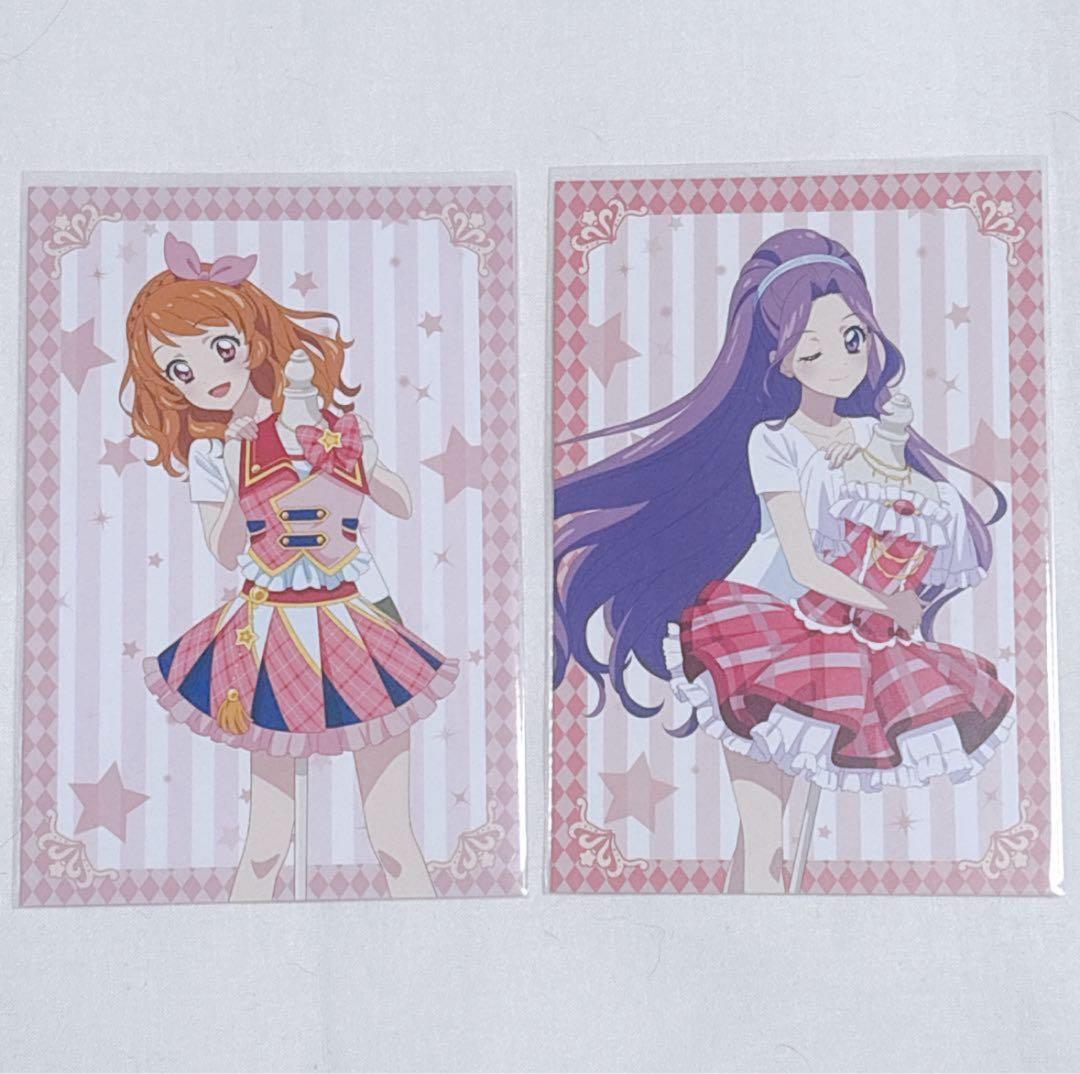 アイカツ 大衣装展 特典 ポスカ 缶バッジ アクスタ ロックフェス ジャケステ