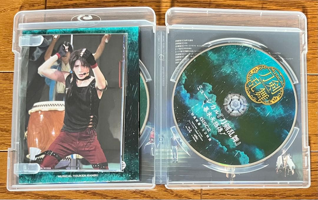 ミュージカル 刀剣乱舞 DVD BluRay 4枚セット クリアファイル