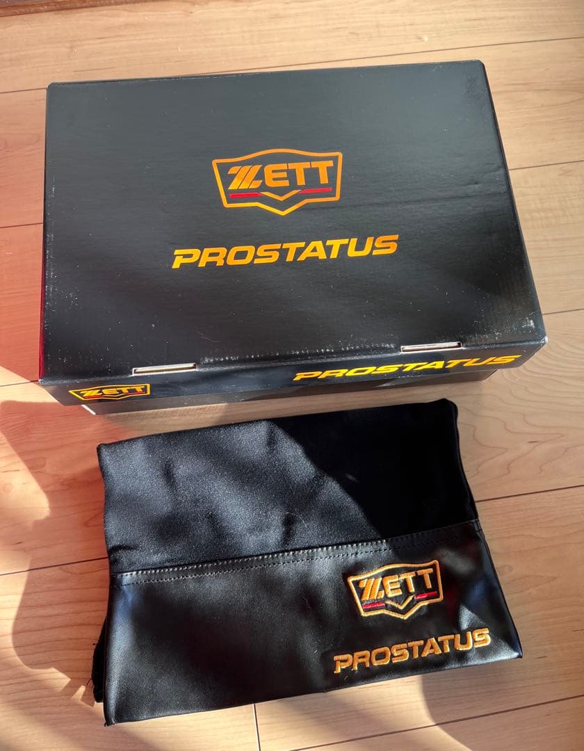 新品ZETT プロステイタス 野球スパイク 革底 27.0 品番：BSR3926