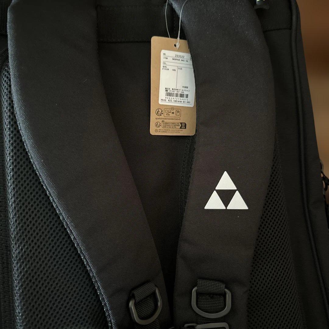 FISCHER バックパック ブラック/イエロー