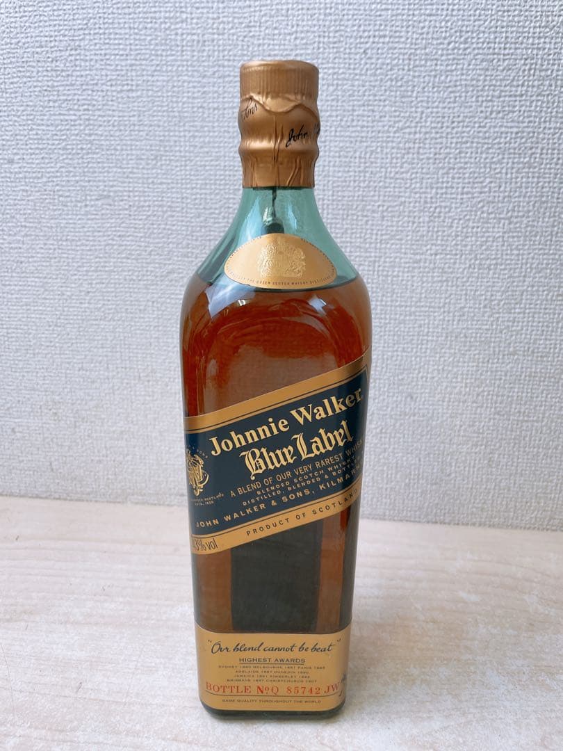 た*ん様 未開栓 JOHNNIEWALKER ジョニーウォーカー ブルーラベルウ