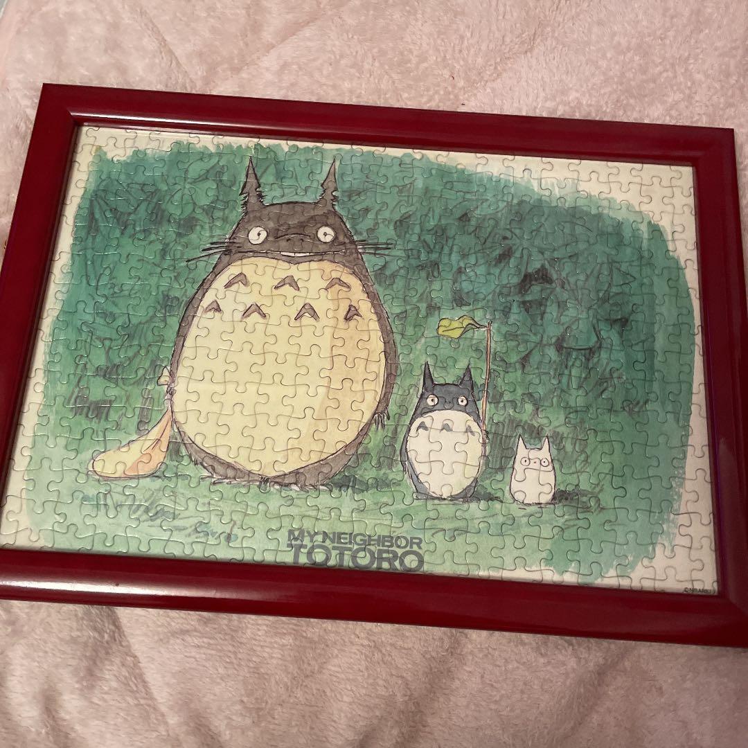 となりのトトロ　300ピース　パズル 完成品 ＋おまけ あらいぐま ラスカル ＊