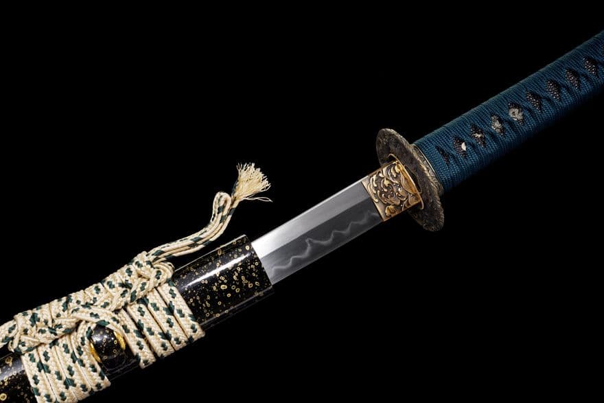 【怒海潜砂】古兵器 武具 刀装具 日本刀　模造刀 居合刀 武士道 鑑賞用 美術刀
