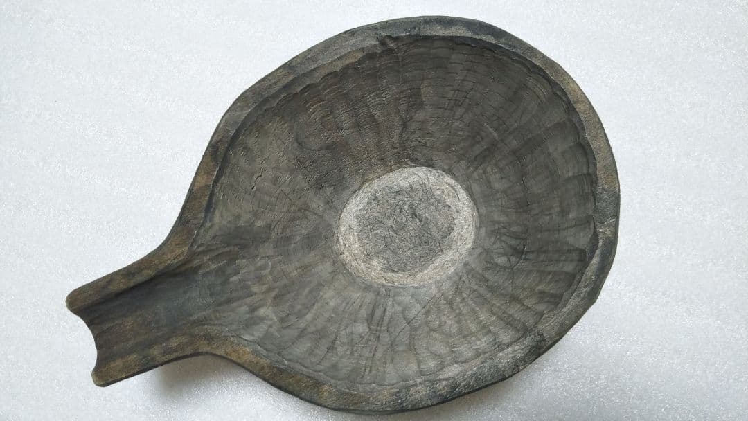 (値下げ)エトウヌプ(片口)　アイヌ民具　レア美品