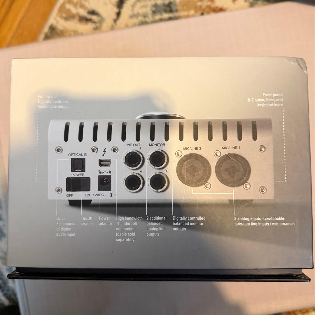 UAD Apollo Twin DUO　登録解除済（必ず説明文をご確認ください）