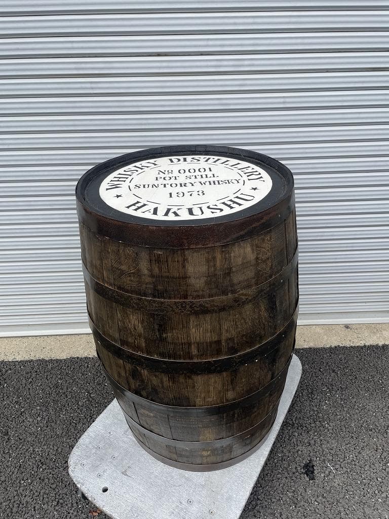 サントリー白州　樽　インテリア　テーブル　1973年