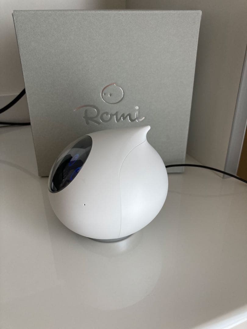 Romi-P02 ホワイト インタラクティブおもちゃ