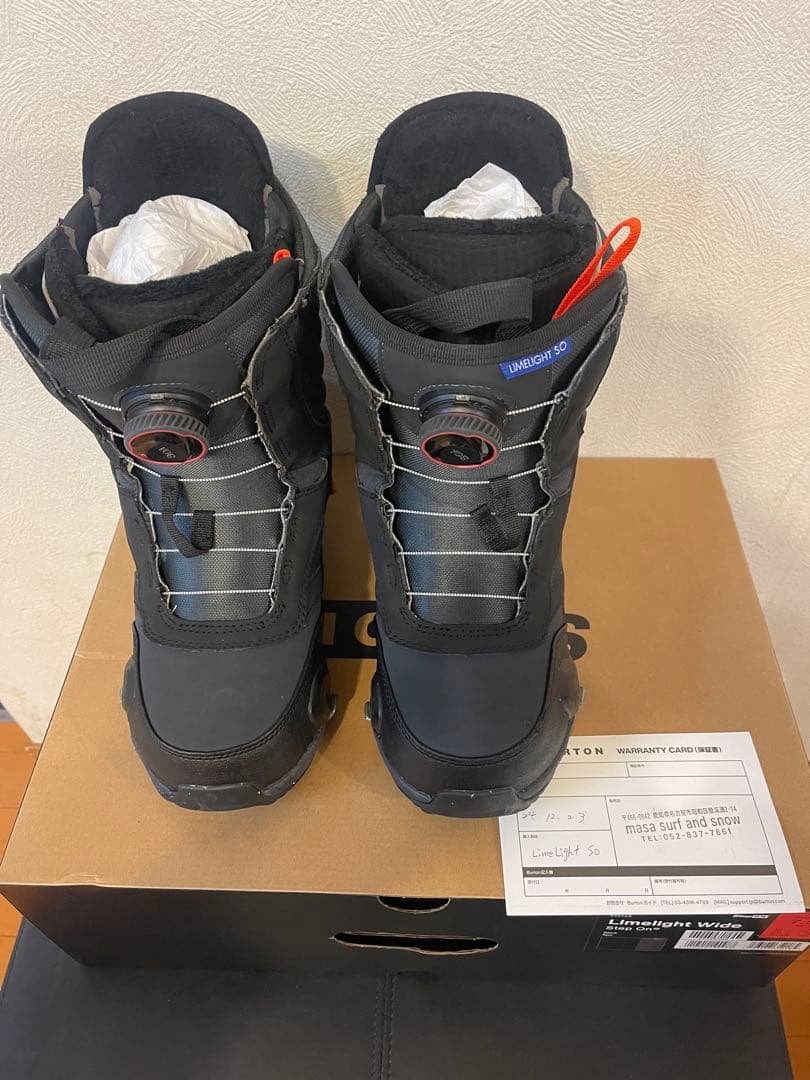 24-25 Burton バートン ライムライト ステップオン ワイド 24.5