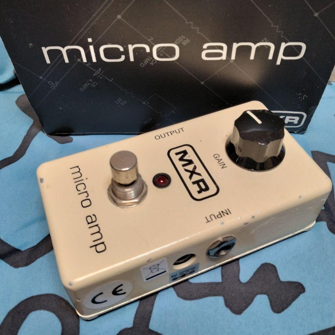 【名機！】MXR M-133 micro amp クリーン・ブースター