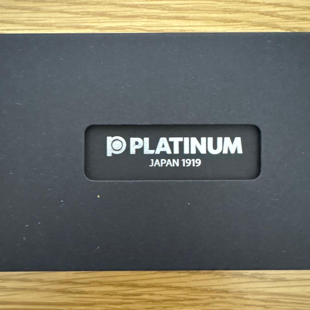 プラチナ万年筆3776センチュリーブルゴーニュEF極細