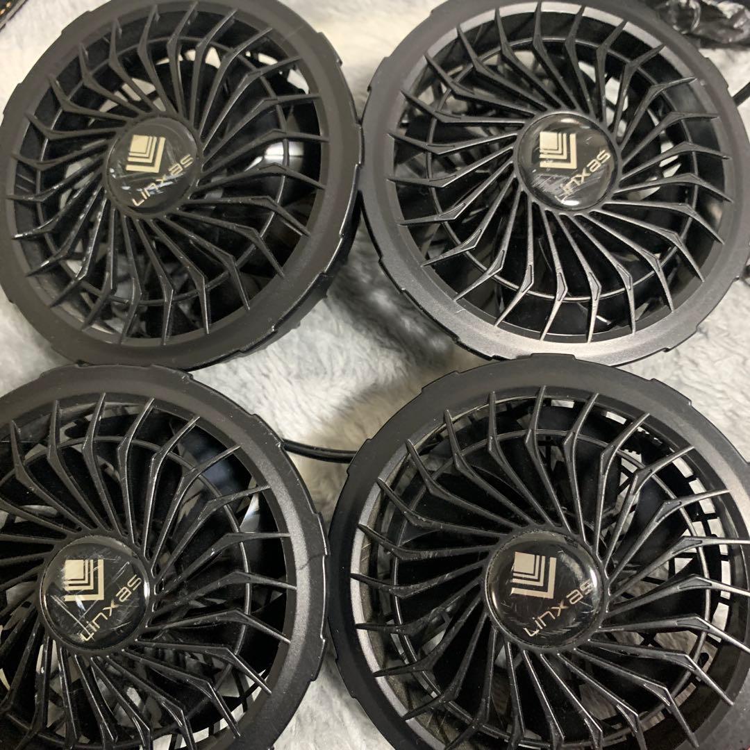 新品BURTLE 空調服　ファン　バッテリー　2セット