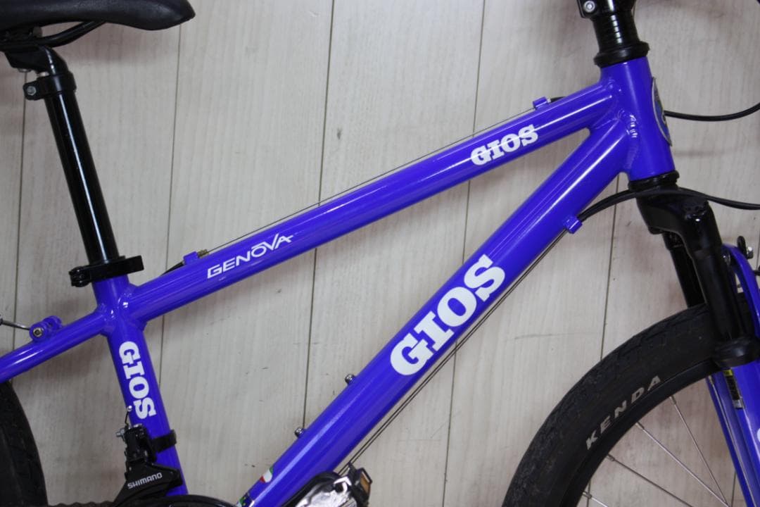 GIOS GENOVA 22型 シマノ18速 290mm 本格子供用MTB