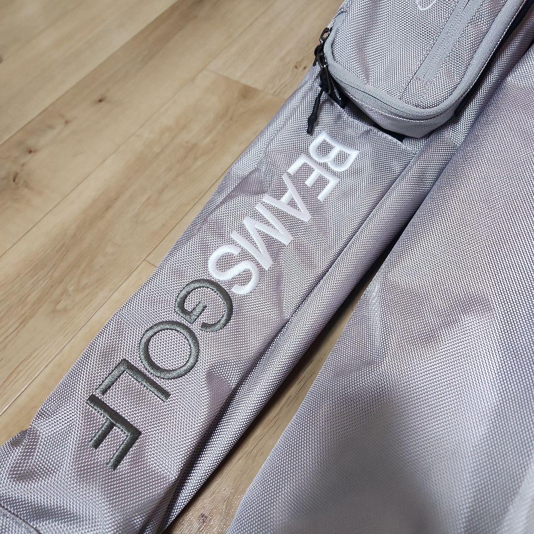 値下げしました！/BEAMS GOLF ビームスゴルフ /セルフバッグ/グレー