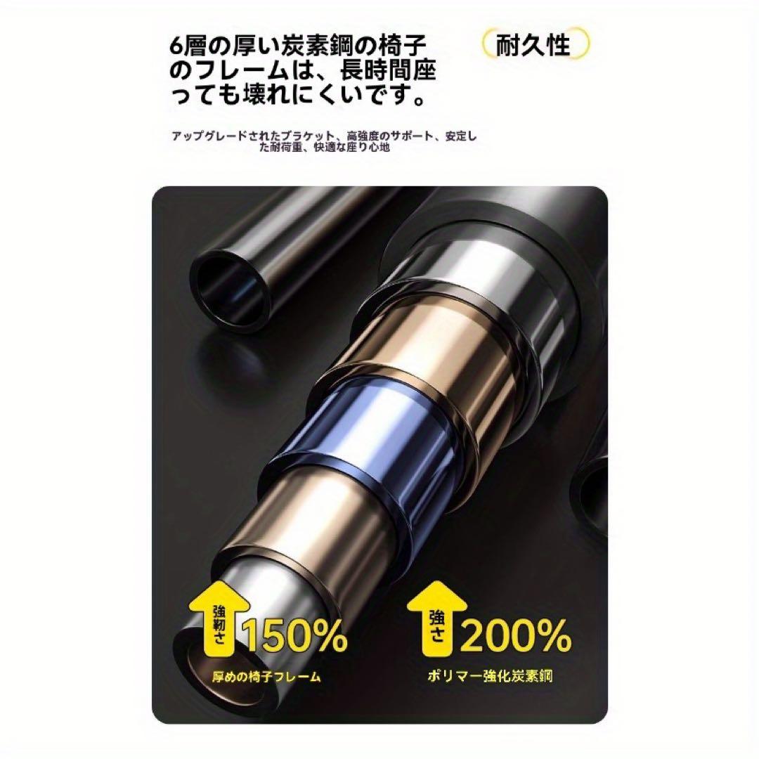 4段階調整 ハイバックムーンチェア フットレスト付き 折りたたみ式 椅子