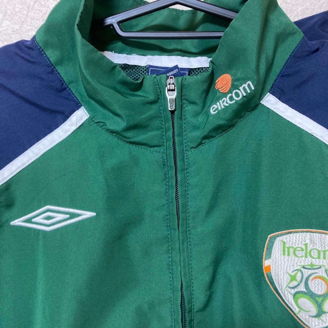 Umbro アイルランド代表 ピステ ウィンドブレーカー　サッカー　ジャージ上下