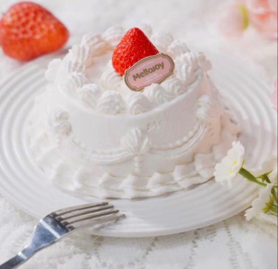 MelloJoy いちごショートケーキ　ホール　クリーミークリーム