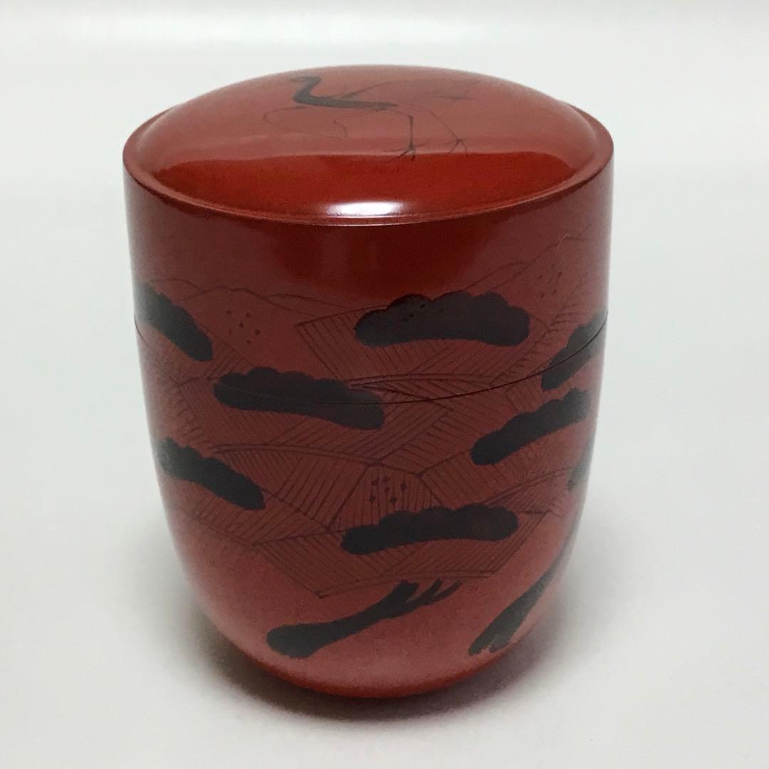 曙棗 玄々斎好み 輪島 葵春 茶道具 古物品