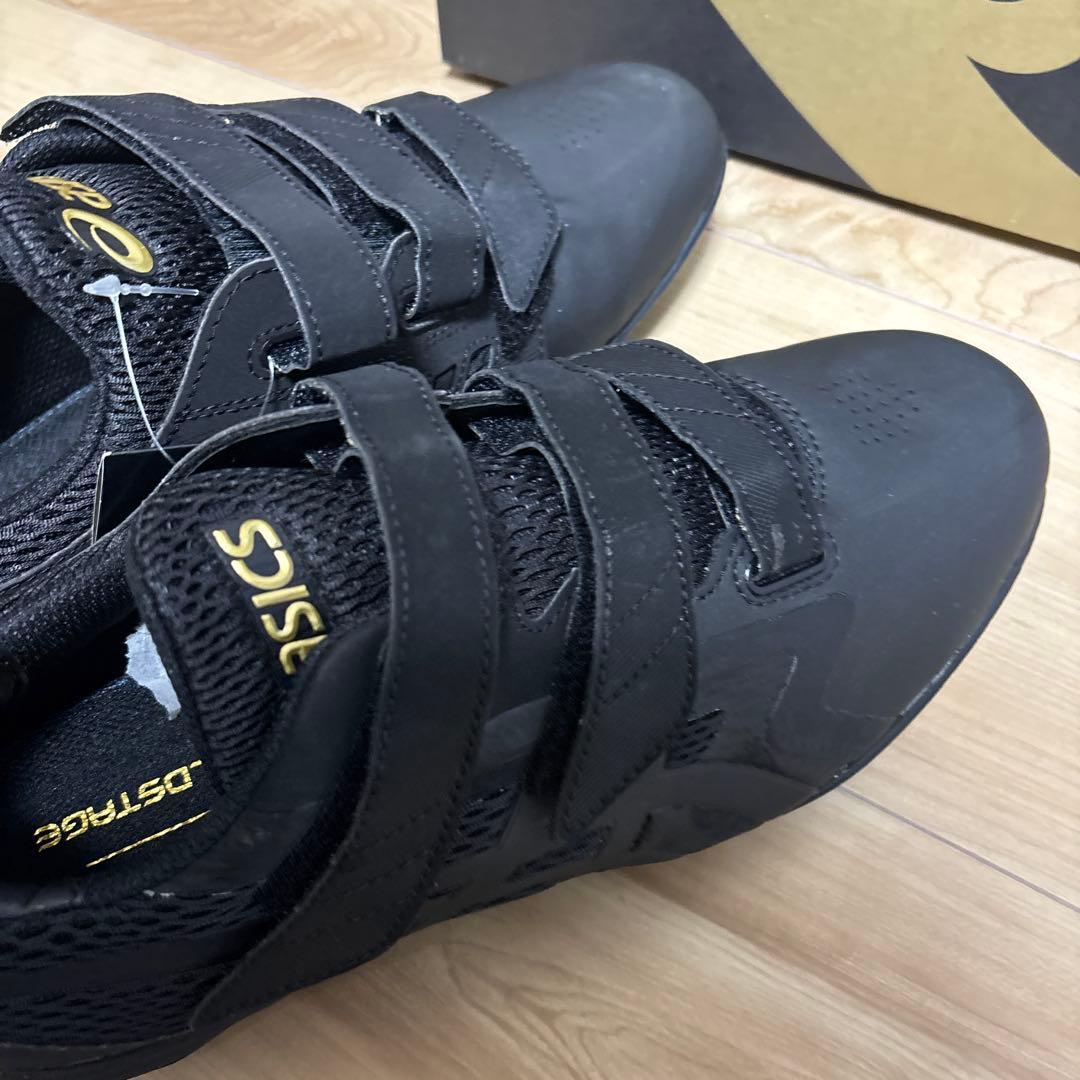 新品　アシックス　野球　スパイク　ゴールドステージMG ブラック　24.5