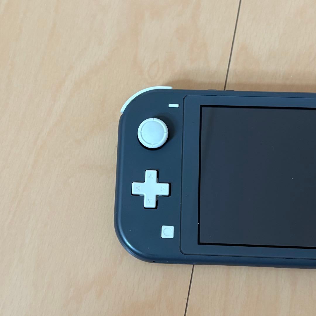 Nintendo Switch Lite グレー 本体 ジャンク品 充電器付き