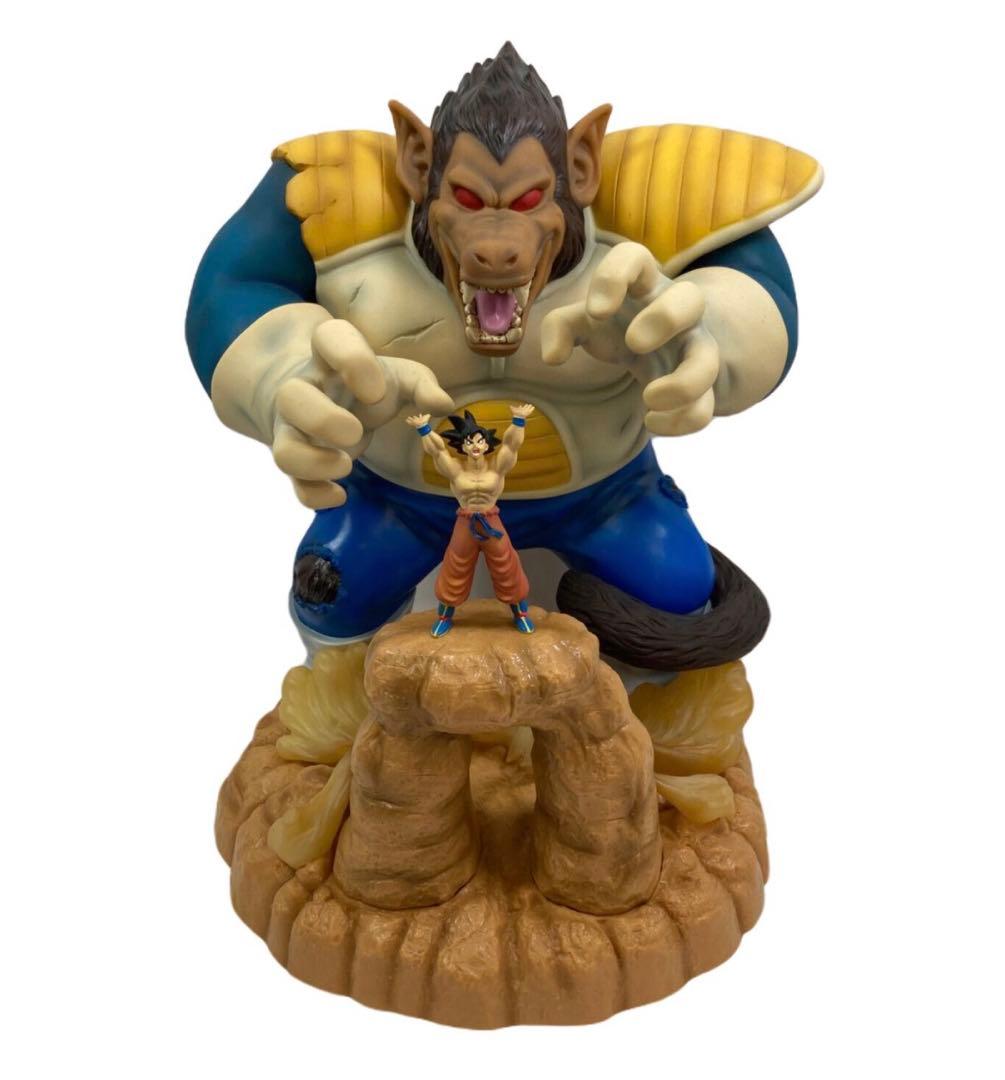 ドラゴンボール一番くじA賞セット　メカフィギュア　大猿ベジータvs孫悟空　おまけ