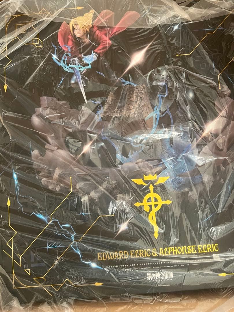 鋼の錬金術師 エドワード　アルフォンス　エルリック スタチュー　正規品