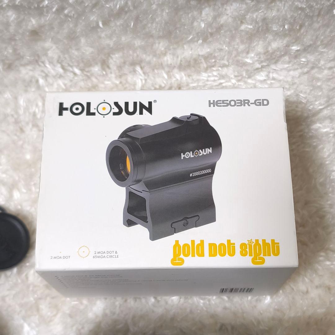 ピ*ス様 HOLOSUN HS503R-GD ドットサイト ホロサン