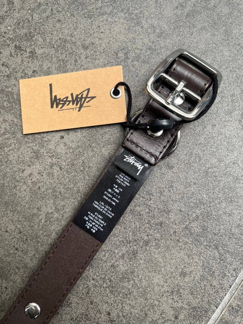 stussy. 大、中犬用首輪