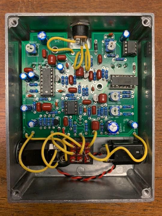 BYOC ANALOG DELAY 制作キット組み立て調整済み