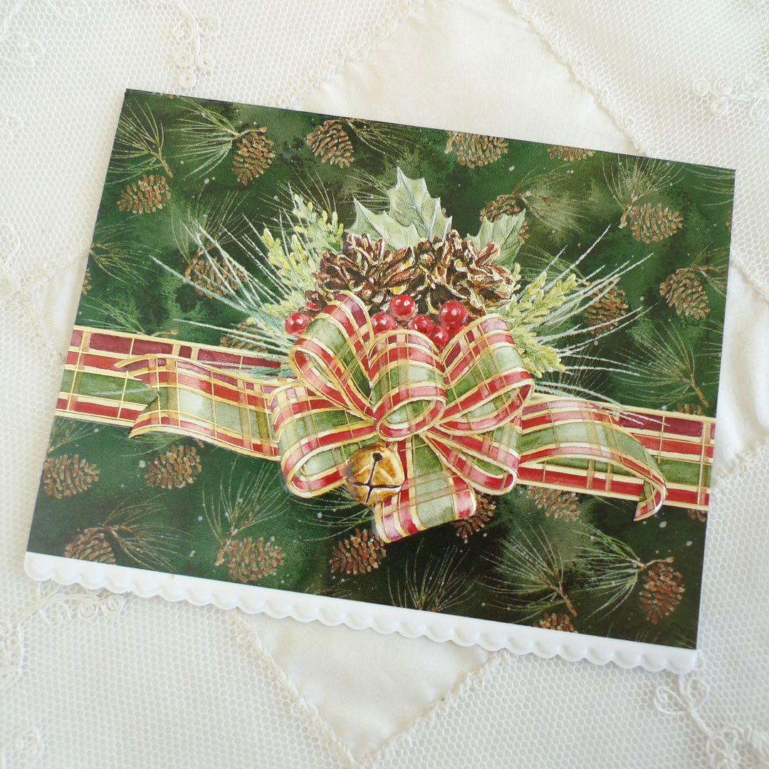 【なつ様】S22  キャロルウィルソンのXmasカード2点セット(1,440)