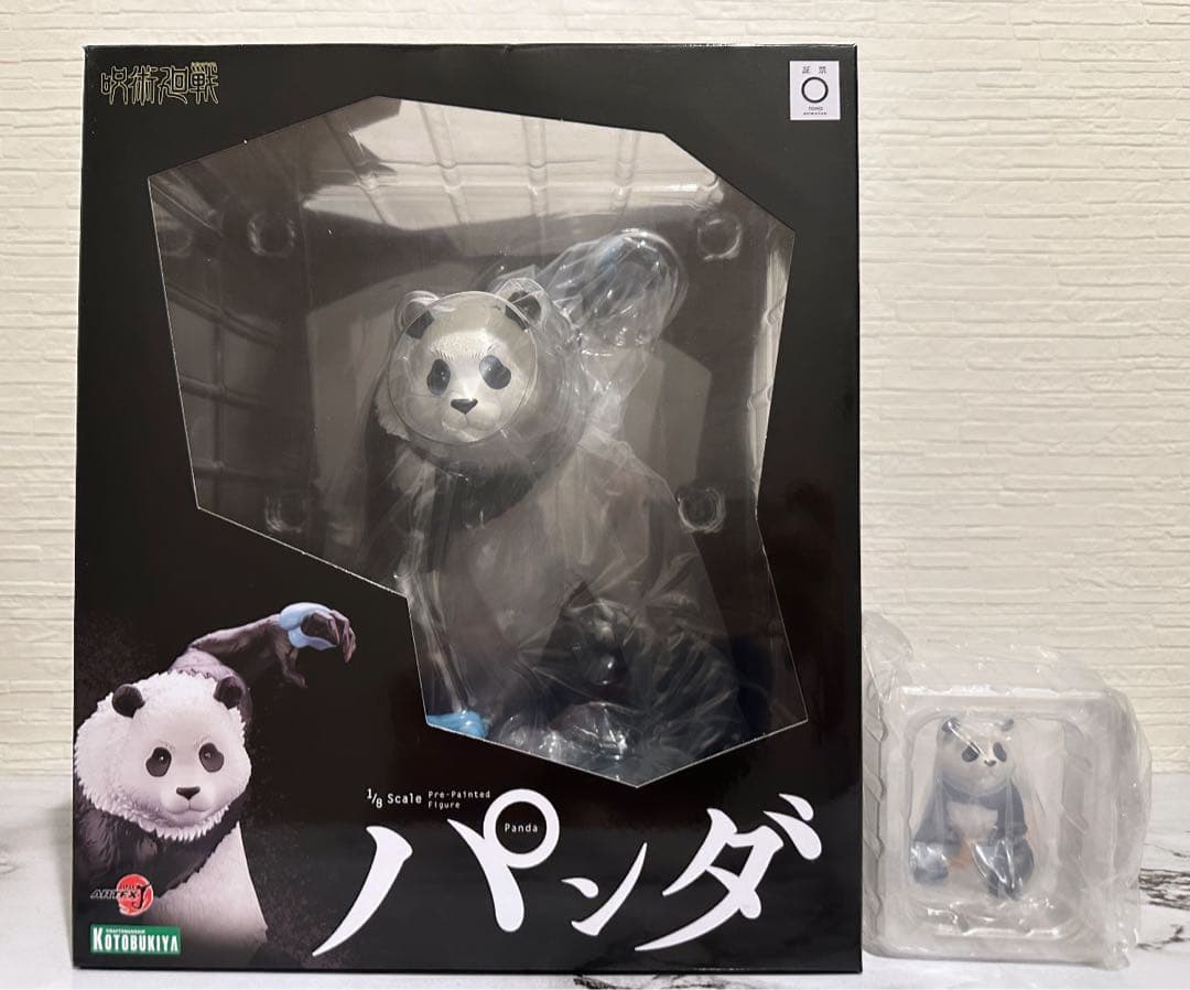 呪術廻戦 パンダ 1/8完成品フィギュアコトブキヤ限定特典表情替えパーツ付き