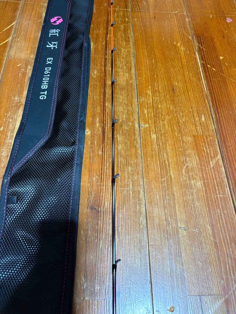 EX D610HBTGタイラバロッド