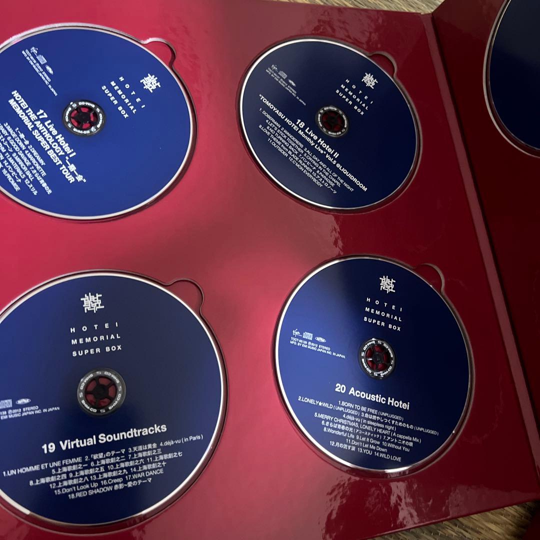 布袋寅泰　メモリアルスーパーボックス LP&CD&DVD