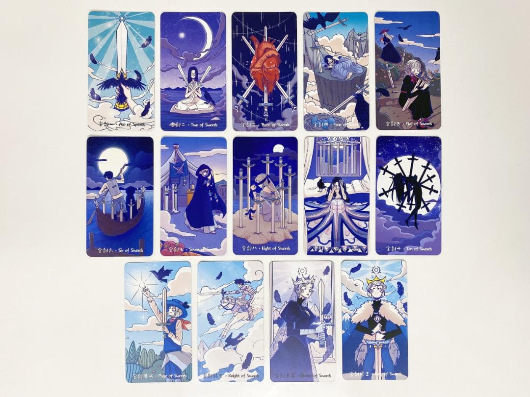 【正規品タロットカード】豪華箔押し仕様✨童話や物語を描いた絵本のようなデッキ