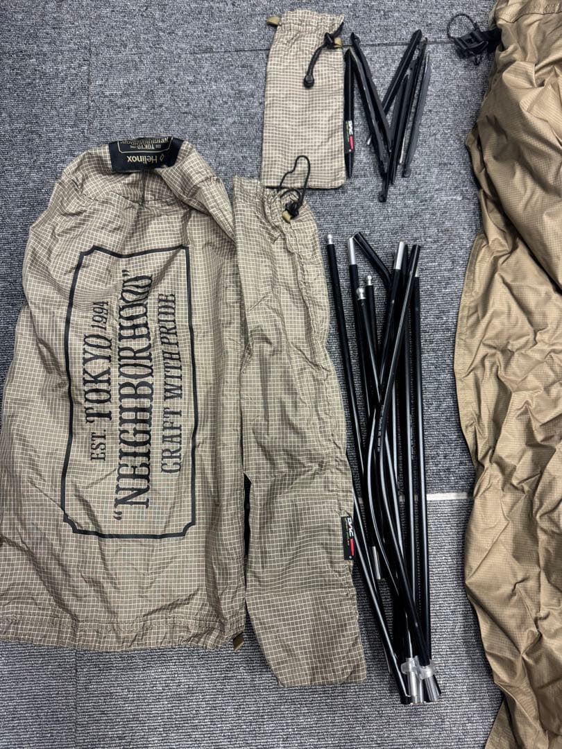 NEIGHBORHOOD ✖️ヘリノックス　テント