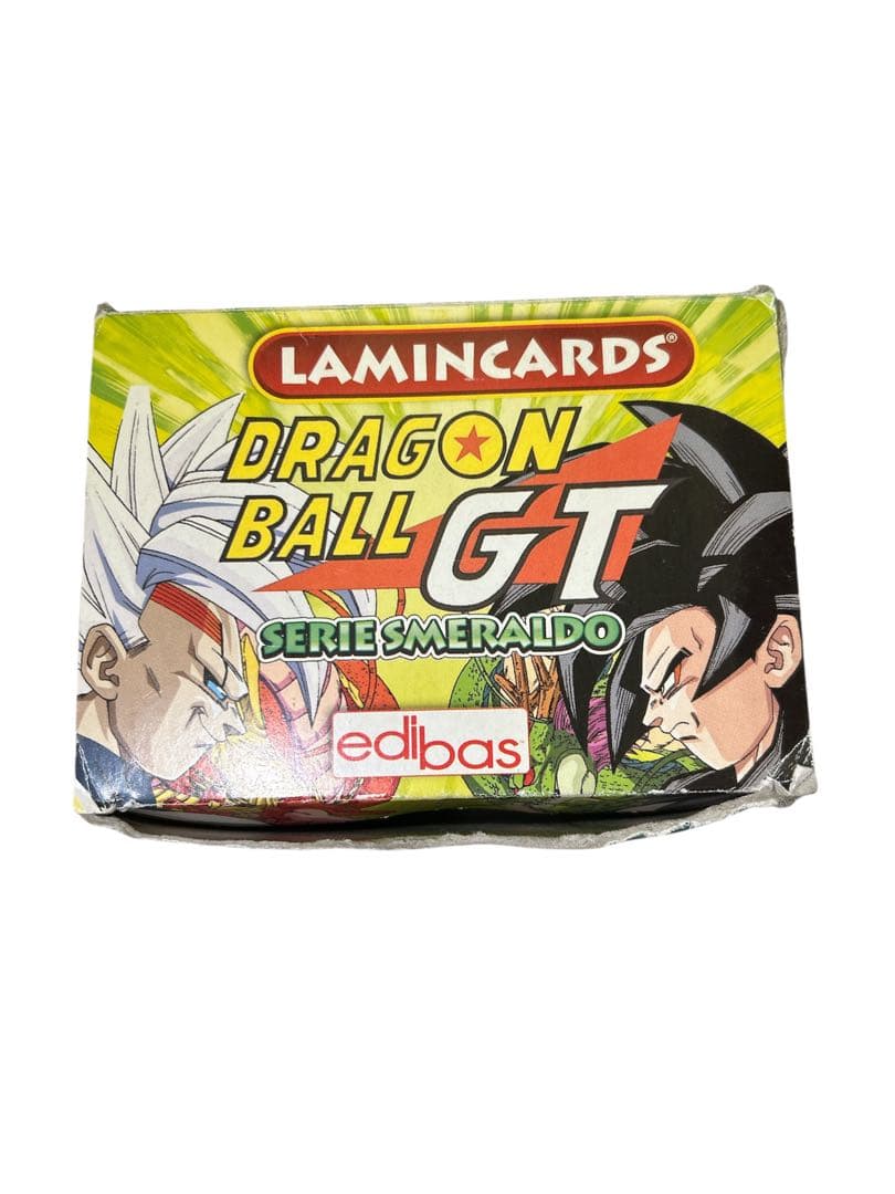 【超激レア・イタリア限定生産】ドラゴンボールGT ラミンカード 100枚＋箱