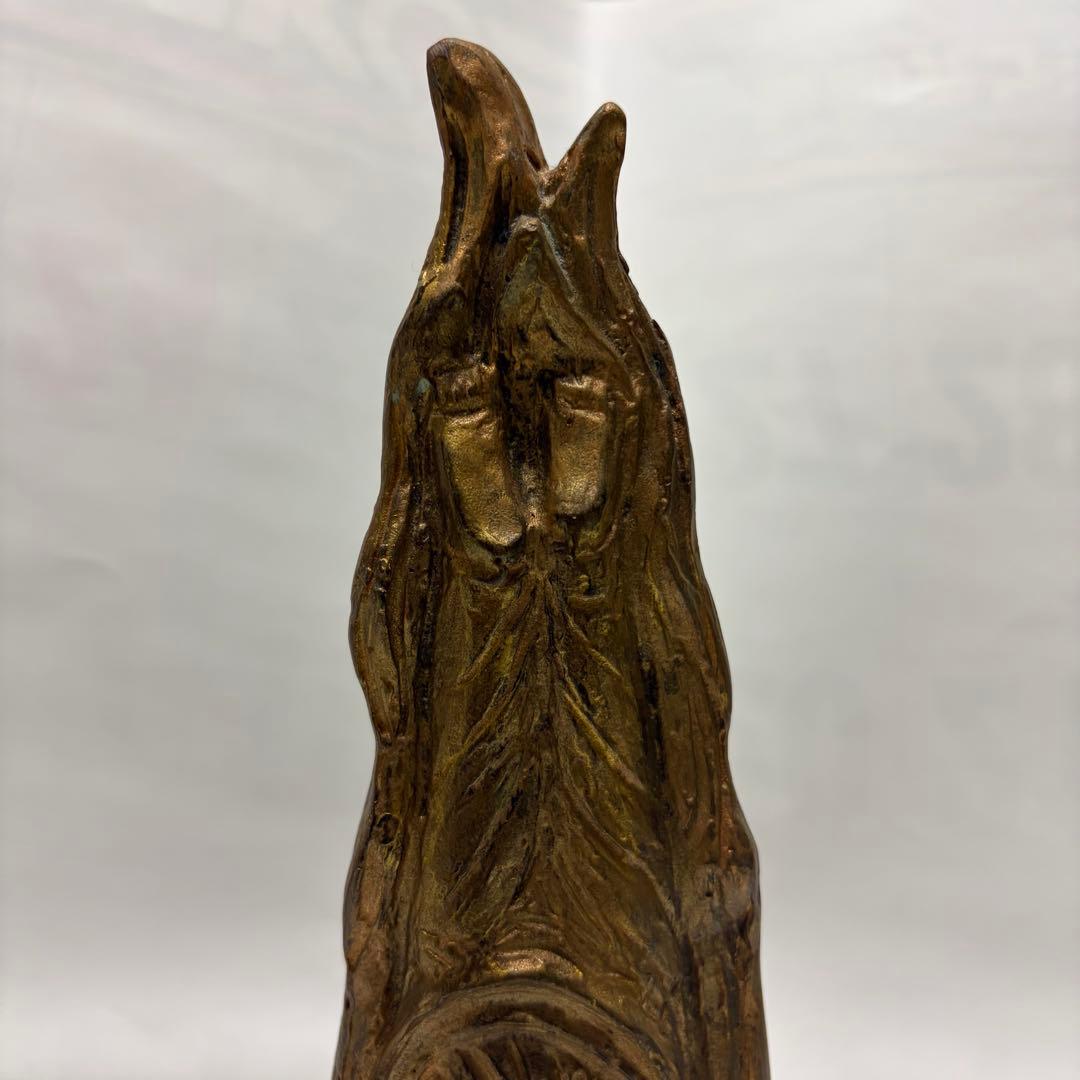 澤田政廣　木製　天女　金色　沢田政廣